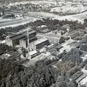 Dynamit Nobel Werk Schlebusch im Jahr 1960