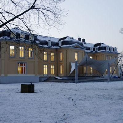 Winterliche Rückseite
