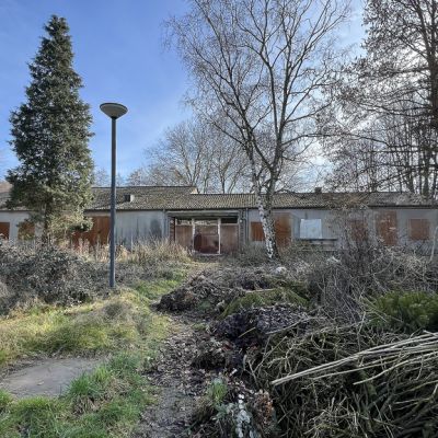 Abriß des ehemaligen Ev. Gemeindezentrums