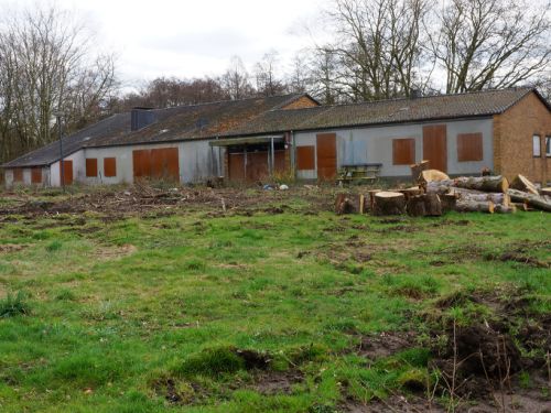 Abriß des ehemaligen Ev. Gemeindezentrums