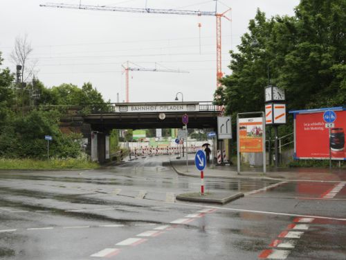 2014 Zufahrt zum Bahnhof