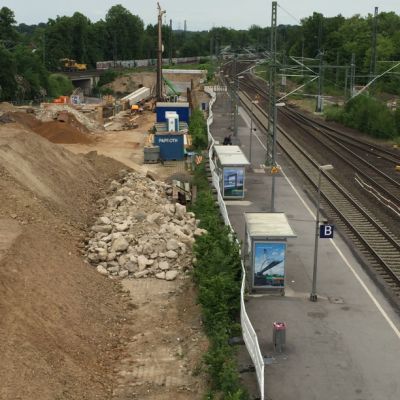 2016 Gleisverlegung